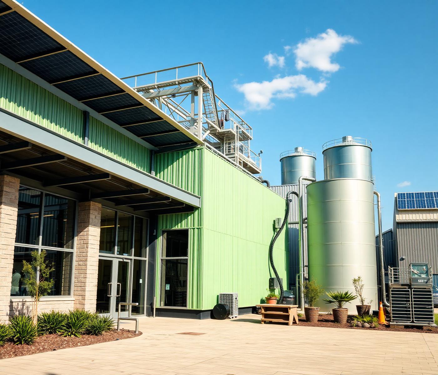 Re-vive Recycling Hub recycling plant